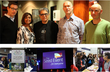 The Vancouver Seed Event sponsored in part by Chopra Addiction & Wellness Center